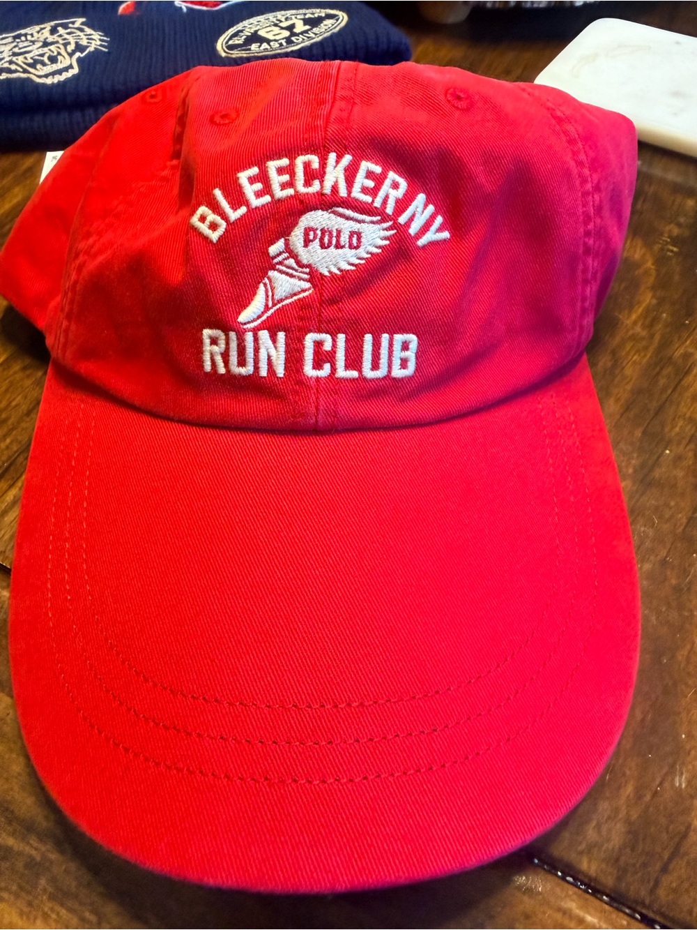Polo by Ralph Lauren Red Bleecker NY Run Club Baseball Cap
